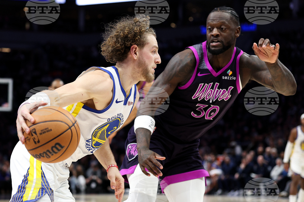 Warriors Timberwolves Basketball