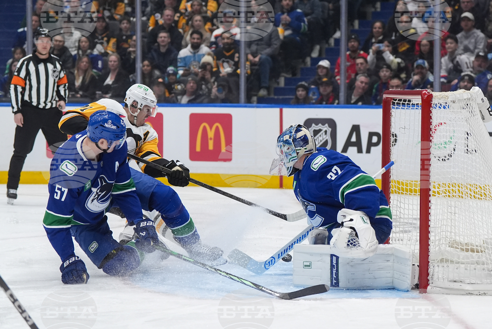 Penguins Canucks Hockey