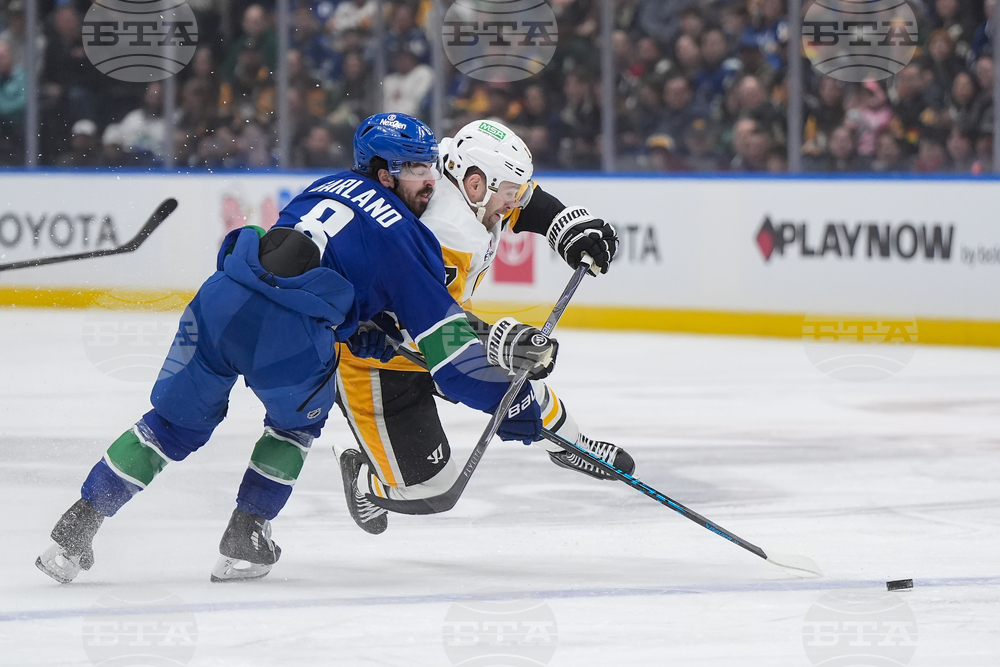 Penguins Canucks Hockey