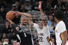 Pelicans Spurs Basketball