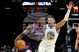 Warriors Timberwolves Basketball