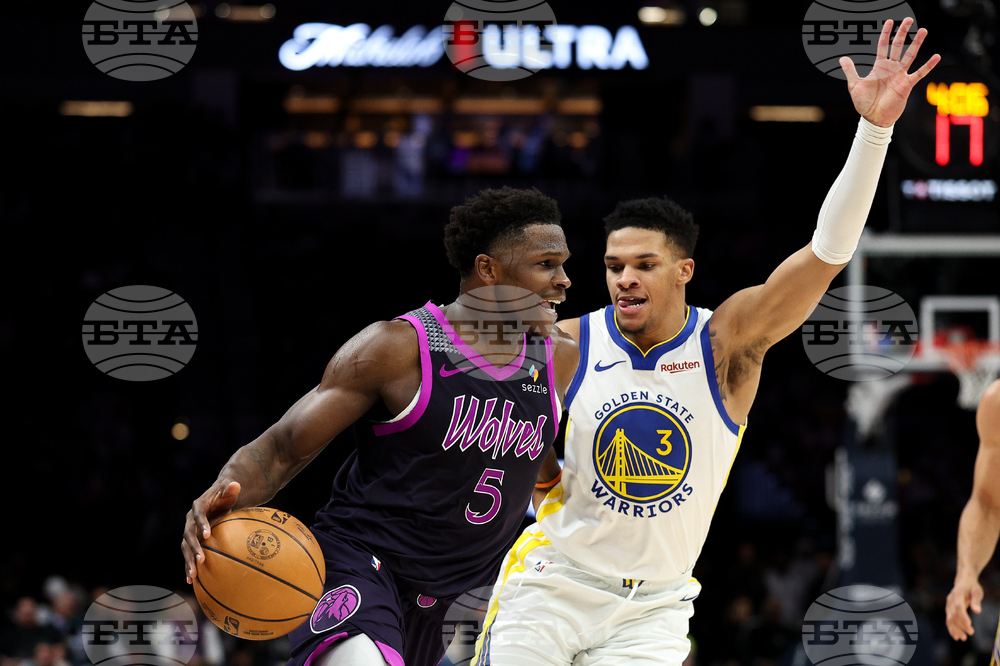 Warriors Timberwolves Basketball