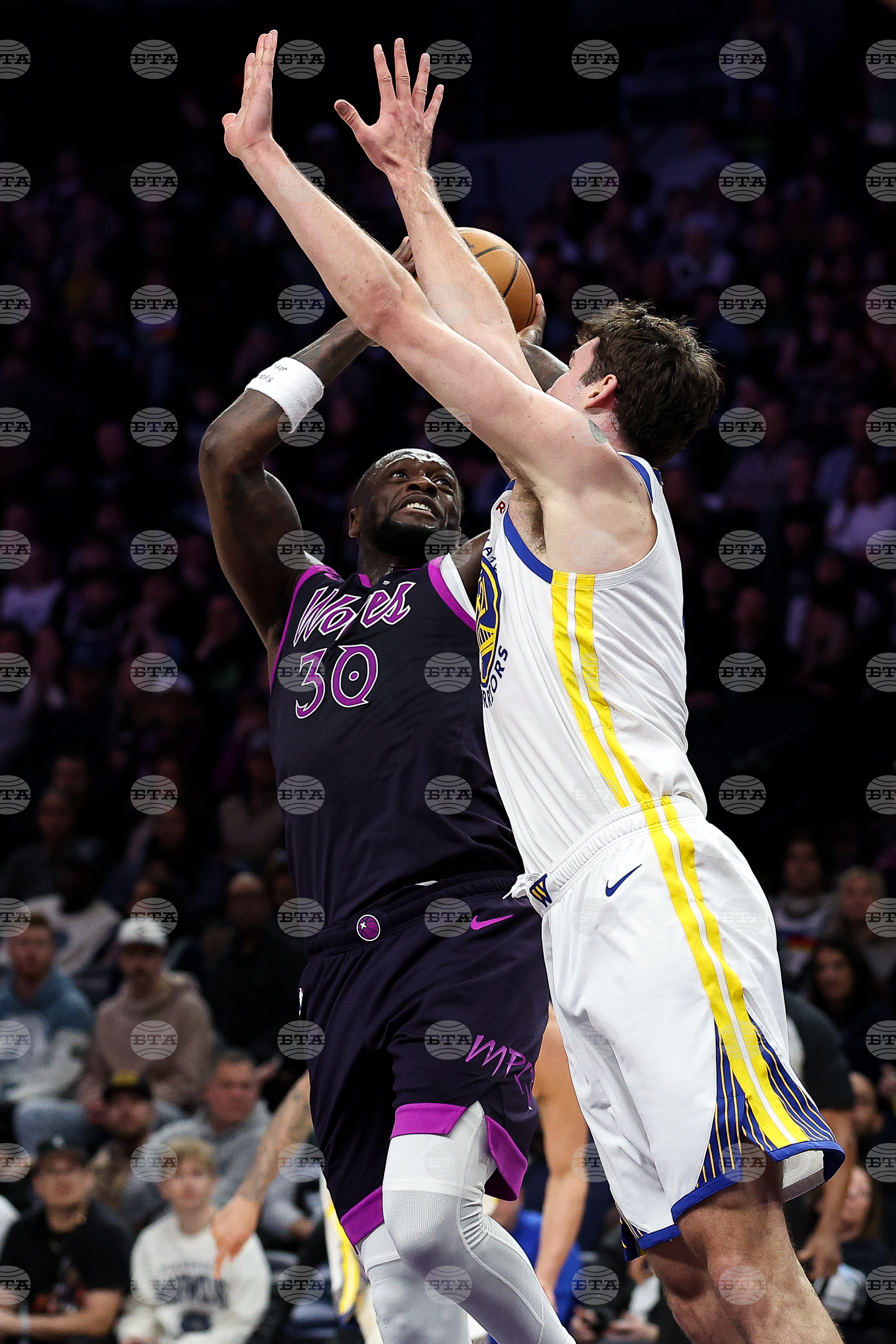 Warriors Timberwolves Basketball