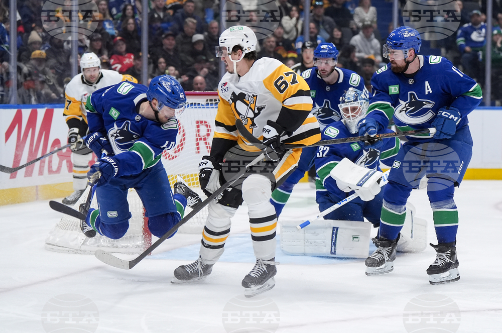 Penguins Canucks Hockey