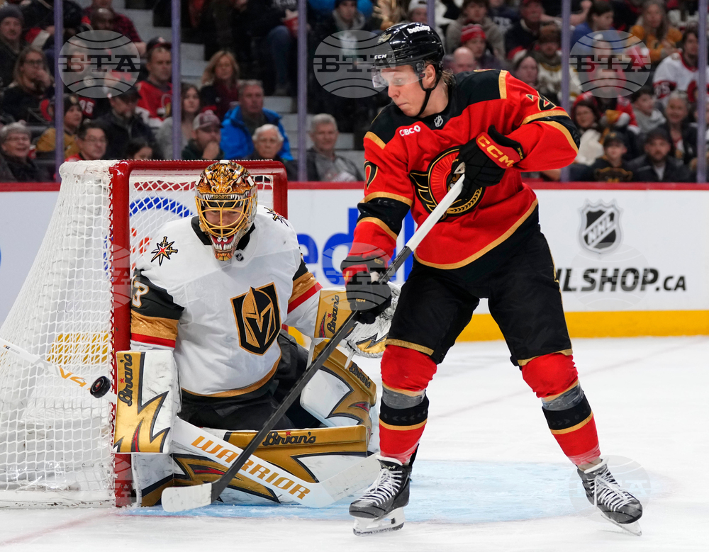 Golden Knights Senators Hockey