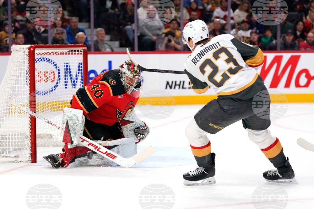 Golden Knights Senators Hockey