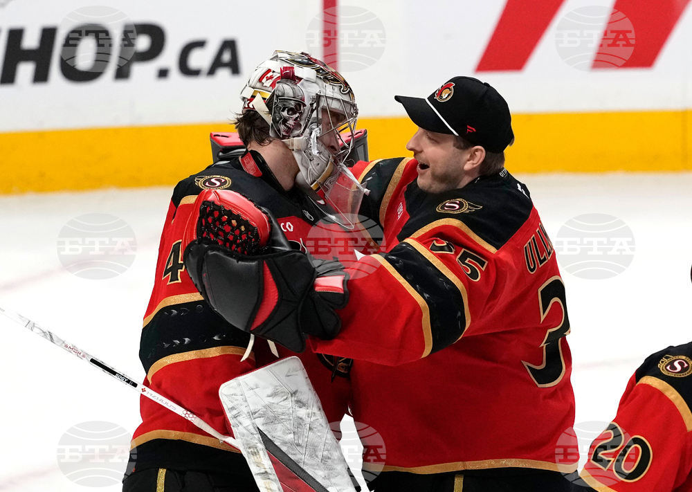 Golden Knights Senators Hockey