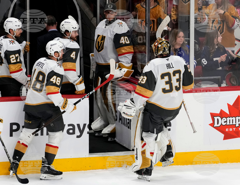 Golden Knights Senators Hockey