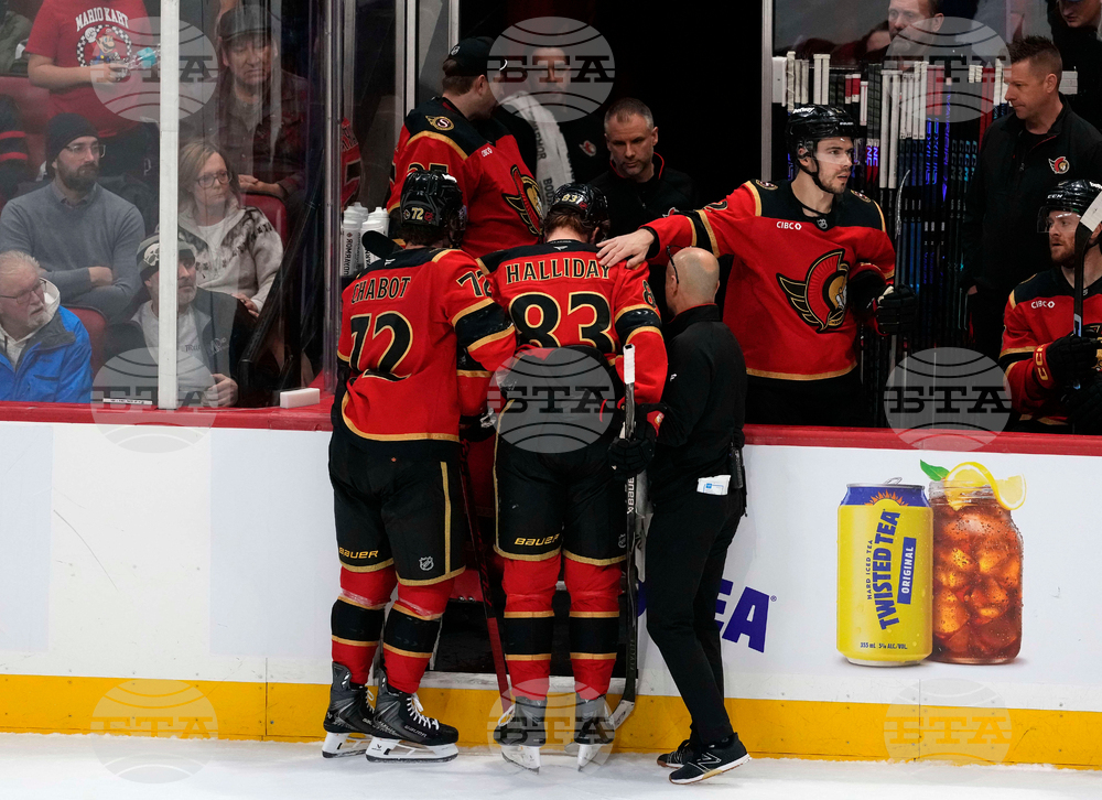 Golden Knights Senators Hockey