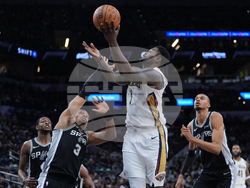 Pelicans Spurs Basketball