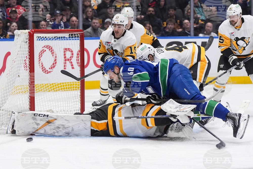 Penguins Canucks Hockey