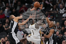 Pelicans Spurs Basketball