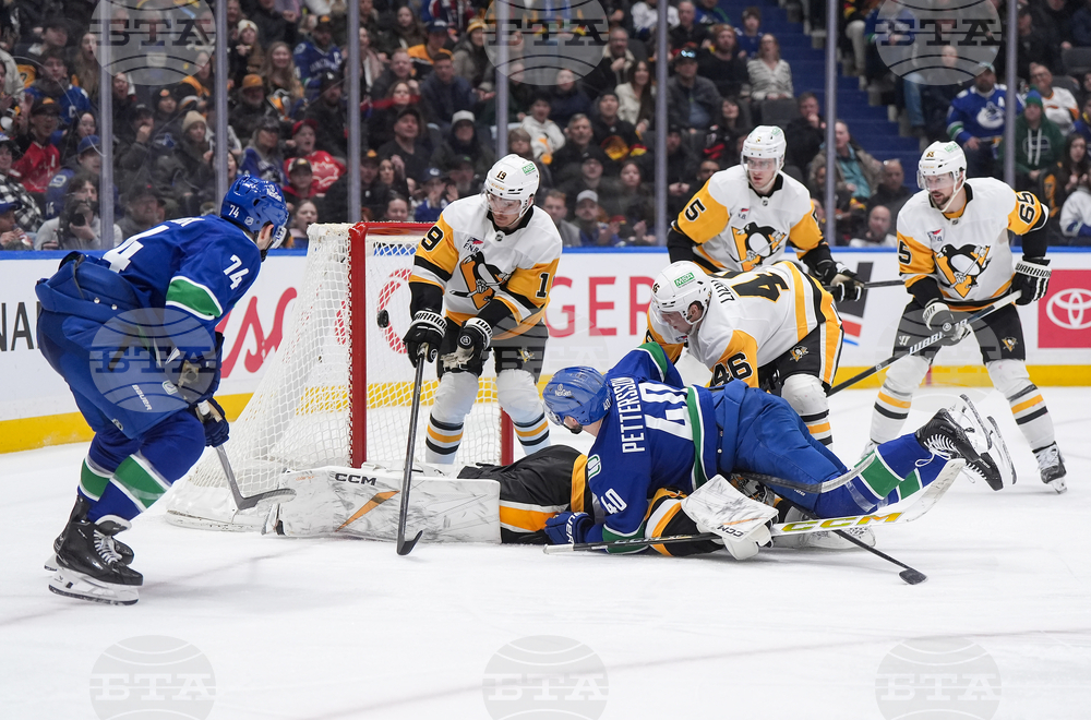 Penguins Canucks Hockey
