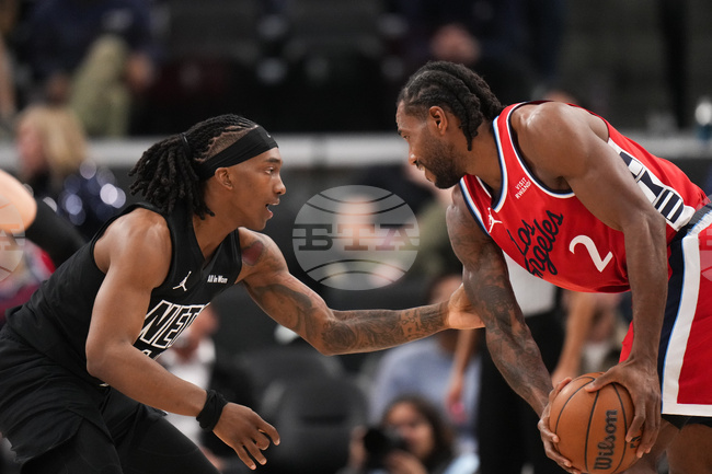 Nets Clippers Basketball