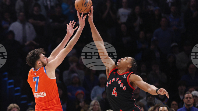 Торонто нанесе загуба на лидера в Западната конференция Оклахома Сити в НБА