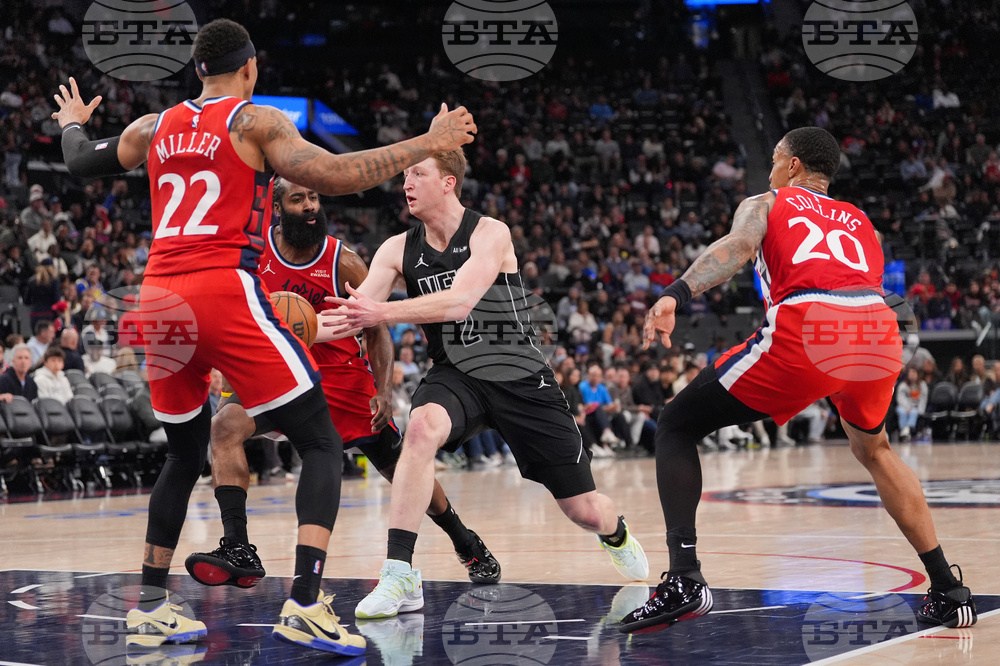 Nets Clippers Basketball