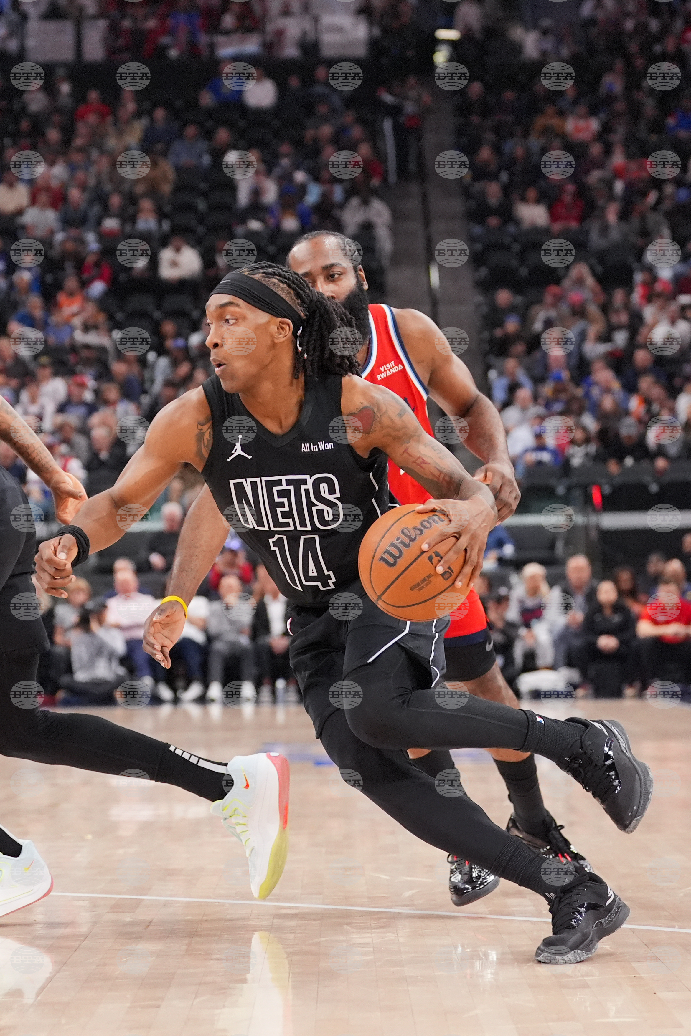 Nets Clippers Basketball