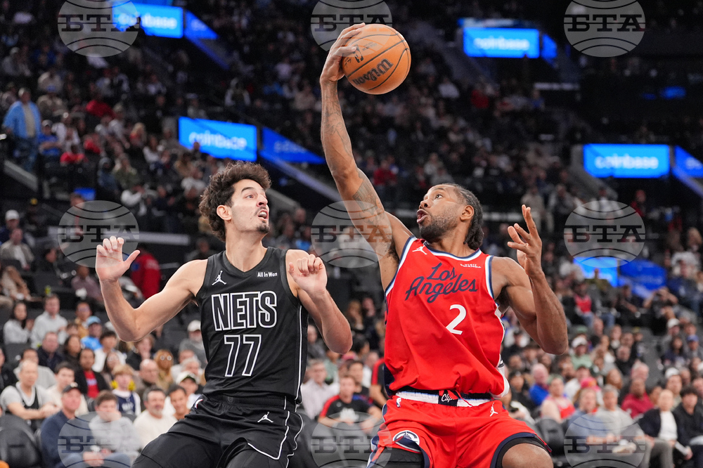 Nets Clippers Basketball