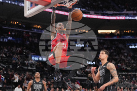 Nets Clippers Basketball