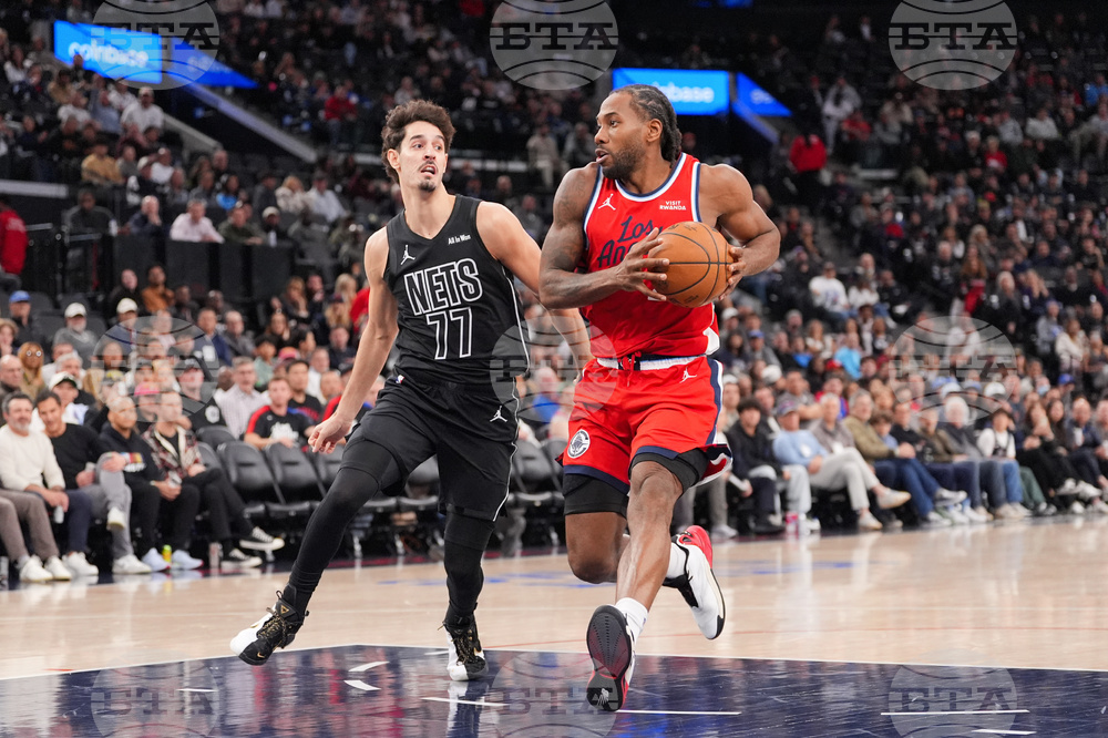 Nets Clippers Basketball