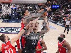 Nets Clippers Basketball
