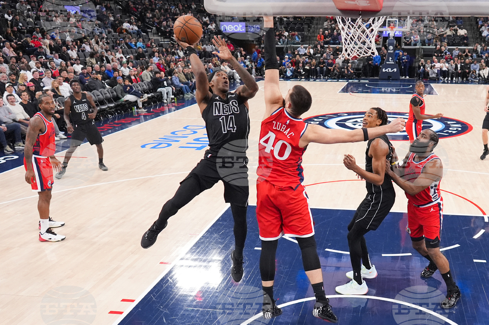 Nets Clippers Basketball