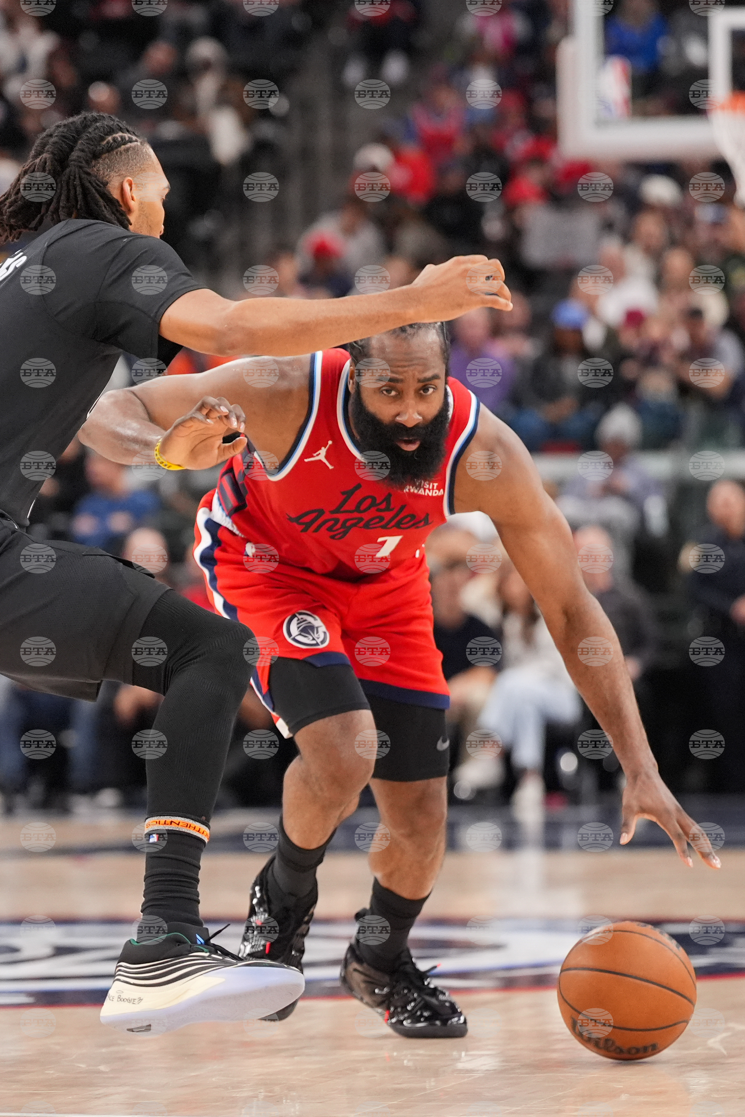 Nets Clippers Basketball