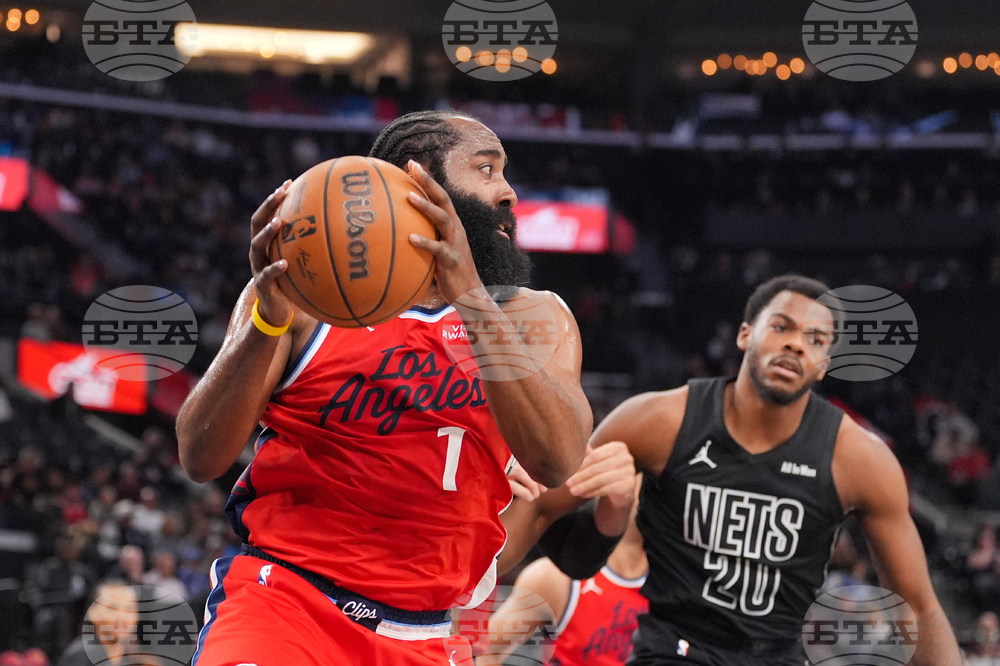 Nets Clippers Basketball