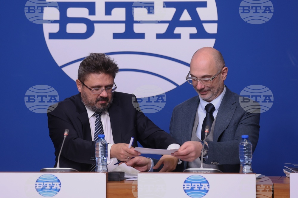 Национален пресклуб на БТА София - Българската телеграфна агенция - Камарата на строителите в България - договор за партньорство