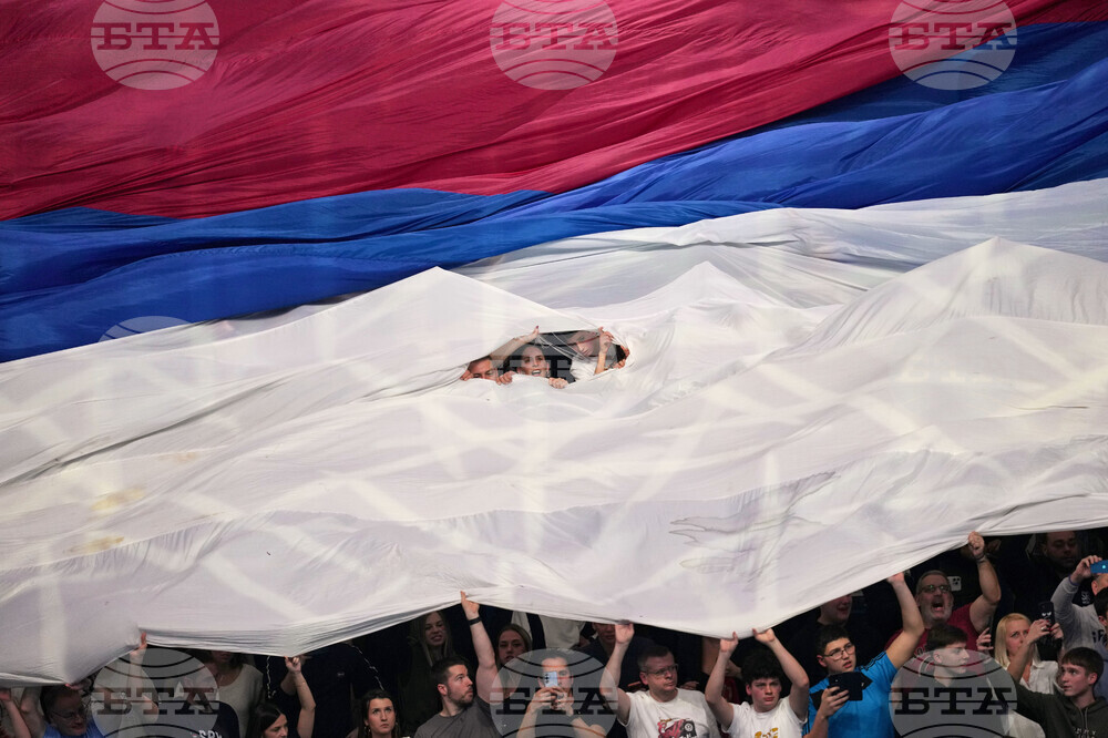 APTOPIX Serbia European Championships Waterpolo