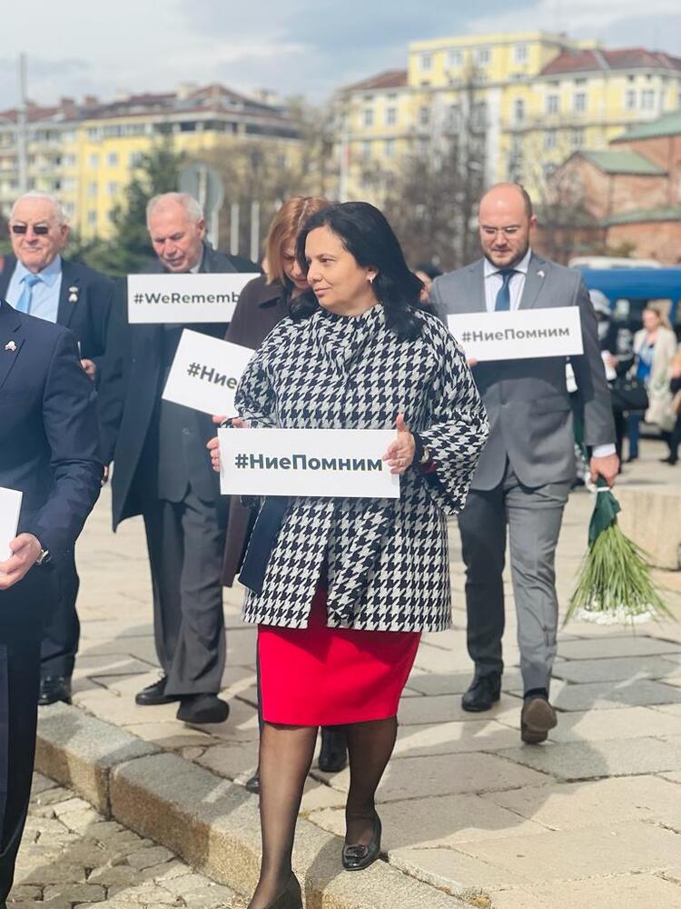 Зам.-министър Мария Павлова взе участие в отбелязването на 80 години от спасяването на българските евреи