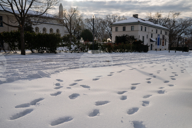 APTOPIX Winter Weather Washington