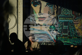 APTOPIX Russia Daily Life