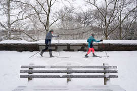 APTOPIX Winter Weather New York