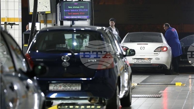 ХИНА: Един от всеки шест автомобила в Хърватия е бил технически неизправен за движение през 2025 г.