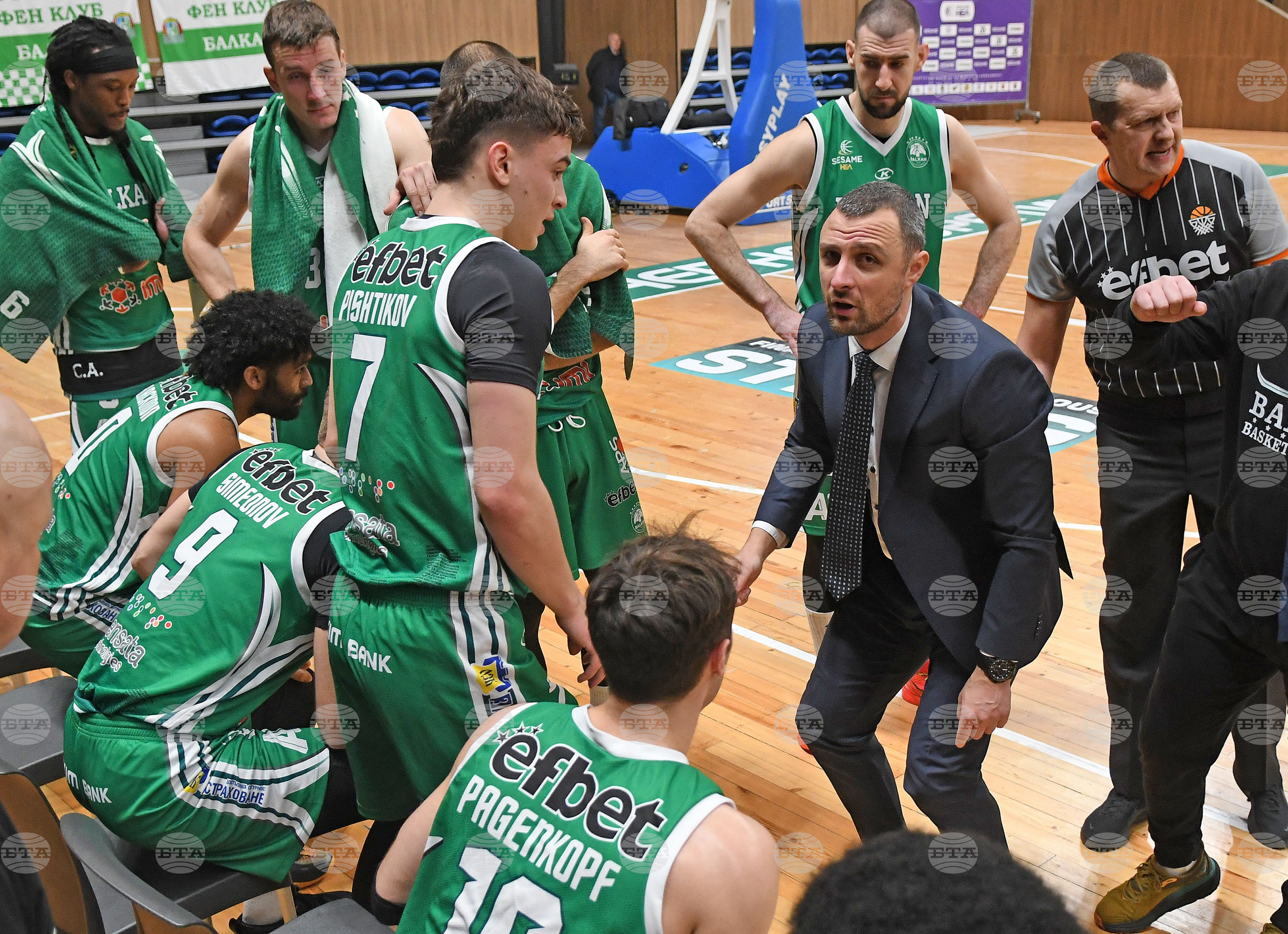 Балкан победи Берое в Ботевград в двубой от Националната баскетболна лига