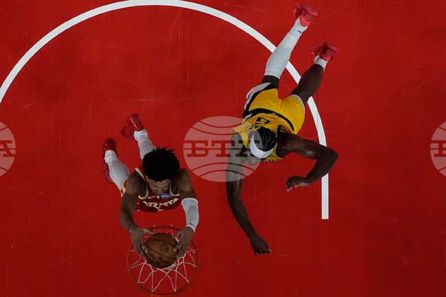 Pacers Hawks Basketball