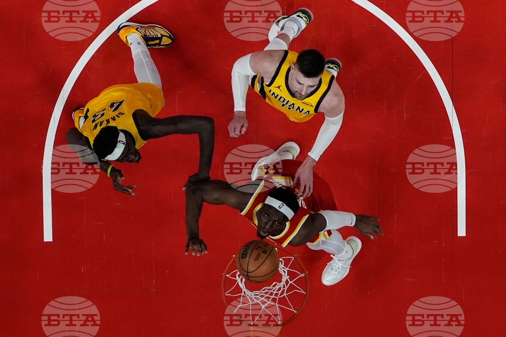 Pacers Hawks Basketball