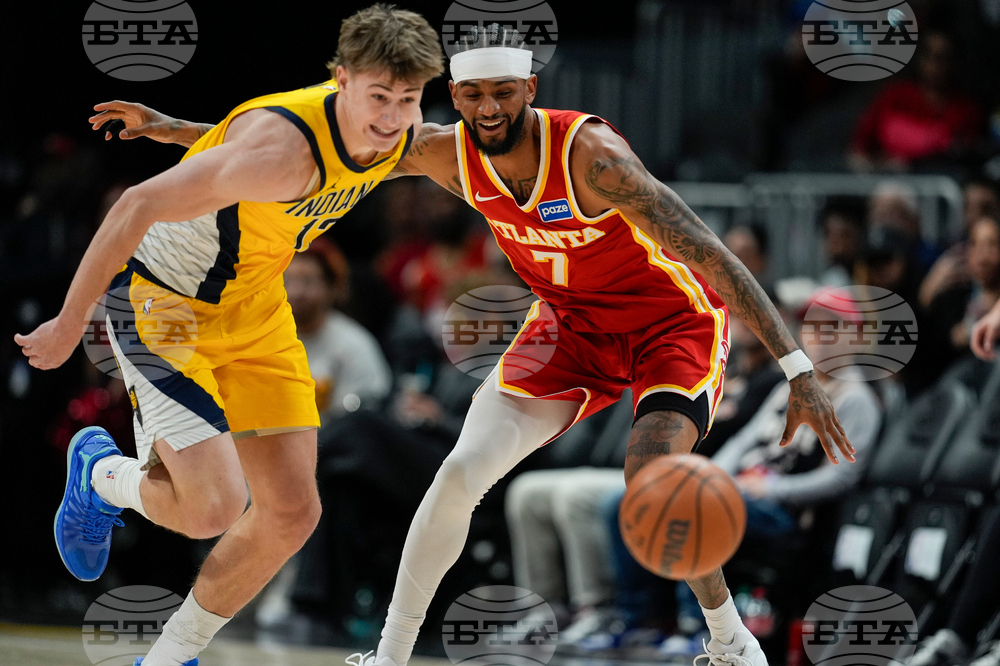 Pacers Hawks Basketball