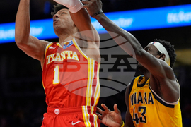 Pacers Hawks Basketball