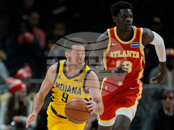Pacers Hawks Basketball