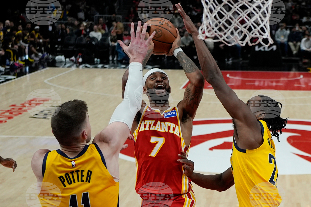 Pacers Hawks Basketball