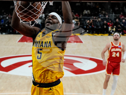 Pacers Hawks Basketball