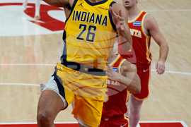 Pacers Hawks Basketball