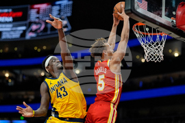 Pacers Hawks Basketball