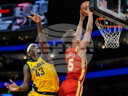 Pacers Hawks Basketball