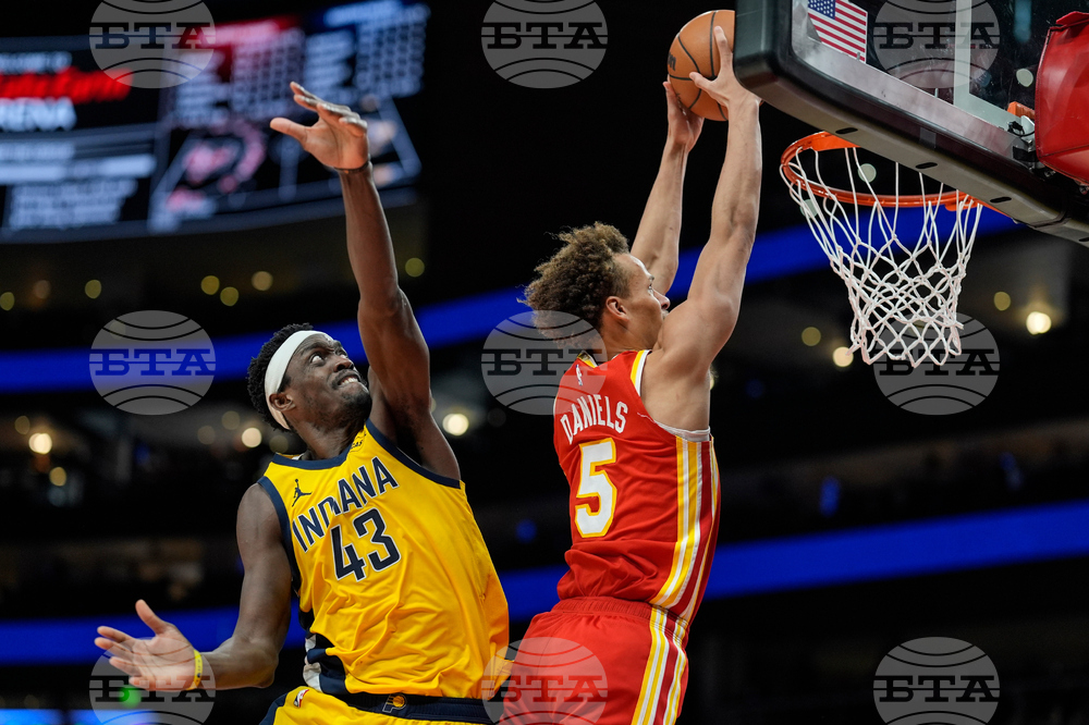 Pacers Hawks Basketball