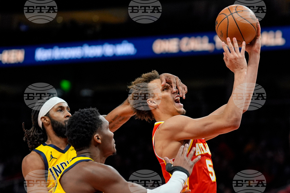 APTOPIX Pacers Hawks Basketball