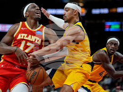 Pacers Hawks Basketball