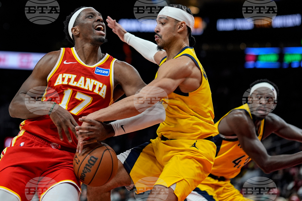 Pacers Hawks Basketball